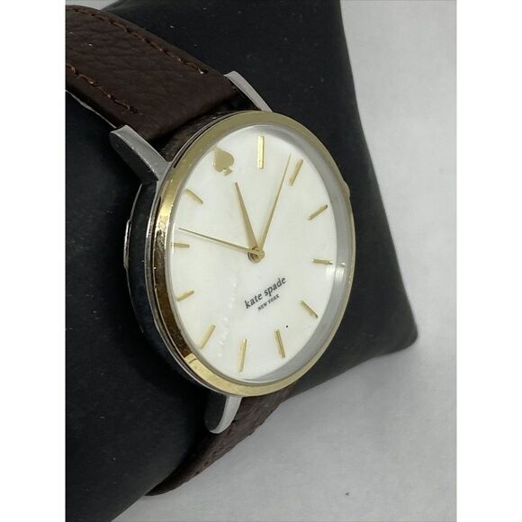 Kate Spade New York 0005 Women's Brown Leather Analog Dial Quartz Watch XX558 - Picture 5 of 12